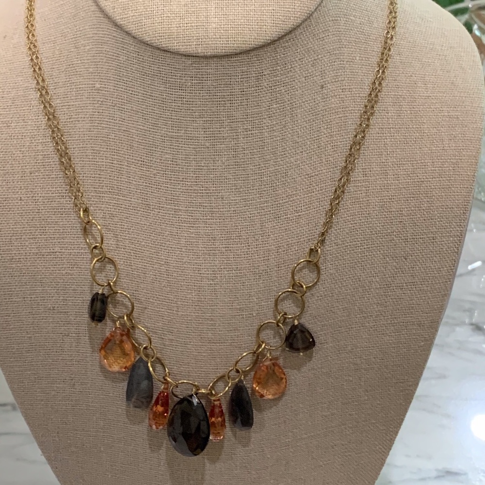 Dana Kellin long semi precious Necklace